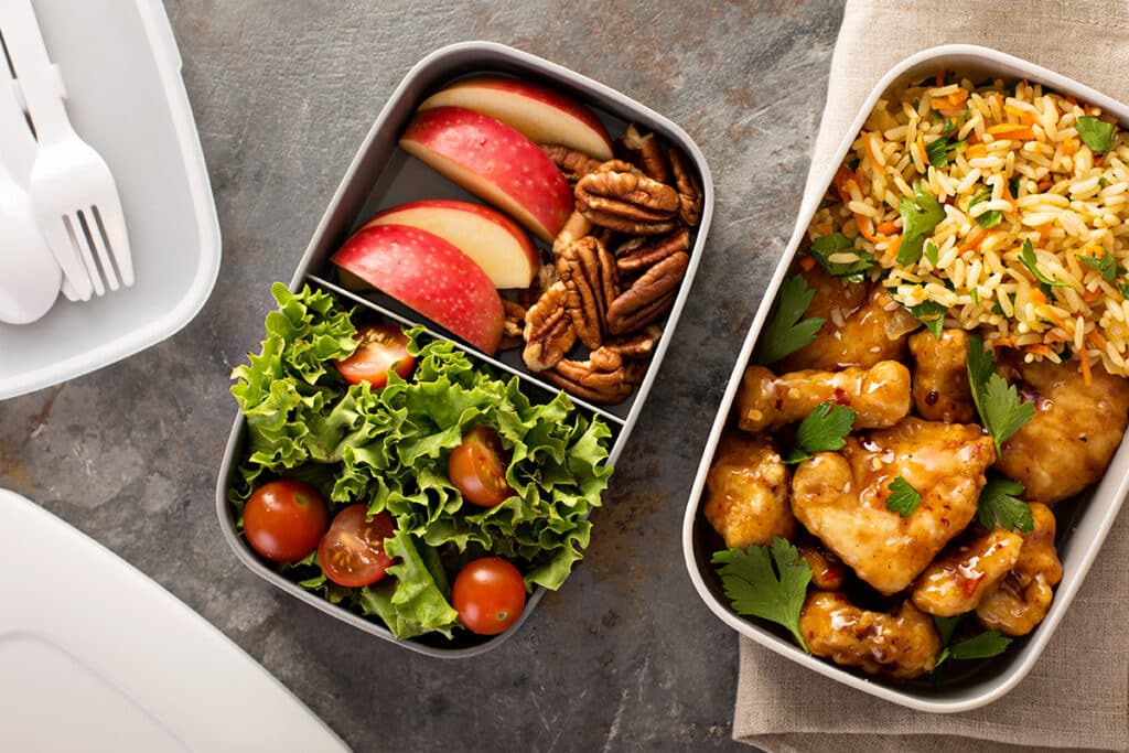 metal meal prep containers