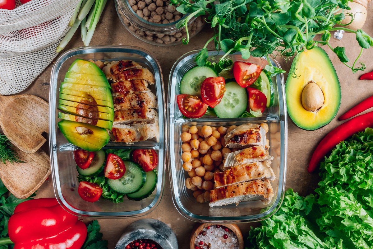 meal prep with the volumetrics diet