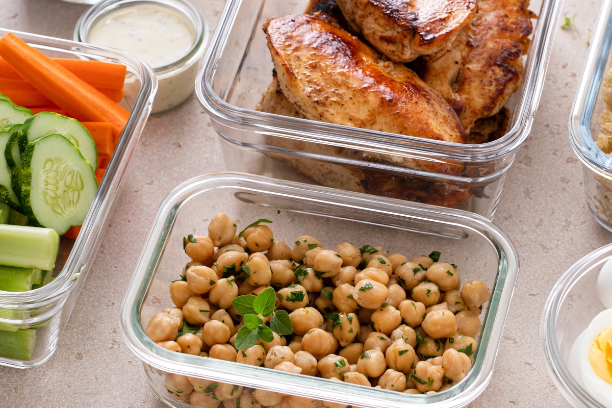 meal prep tips for chickpeas